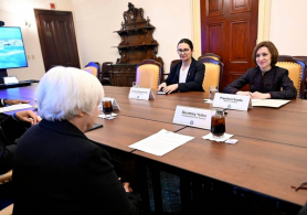 Maia Sandu a vorbit despre cooperarea pentru combaterea corupției cu Secretarul de Stat al Trezoreriei SUA